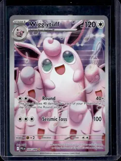 2025 Pokemon Phantasmal Flames Wigglytuff Illustration Rare #105/094 - Image 1