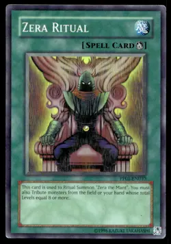 Yu-Gi-Oh TCG Premium Pack 1 #PP01-EN010 Zera Ritual Super Rare NM - Image 1