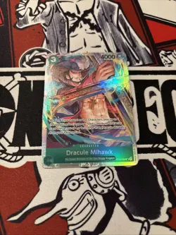Starter Deck 12: Zoro and Sanji Foil Dracule Mihawk SR #ST12-003 One Piece TCG - Image 1