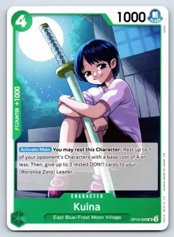 One Piece - OP12-026 - Kuina - UC - US Seller - Image 1