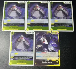 One Piece - Dr. Hogback Foil OP14-110 Playset (x4) - The Azure Sea's Seven NM - Image 1