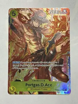 Portgas.D.Ace - PRB02-018 (Alternate Art) Premium Booster -The Best- Vol. 2 Foil - Image 1