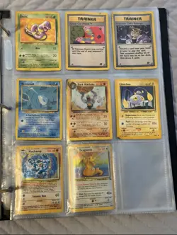 Vintage Pokemon Card Collection Damaged - Image 3