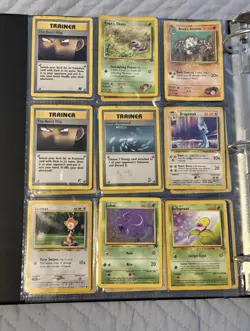 Vintage Pokemon Card Collection Damaged - Image 4