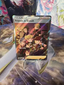 Pokemon TCG Crown Zenith Friends in Sinnoh Full Art Holo Ultra Rare Card 149/159 - Image 1