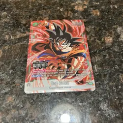 Son Goku FB05-053 Alternate Art WINNER Foil Dragon Ball Super Card Game | LP - Image 4