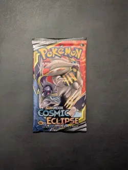 Pokemon Trading Card Game Sun & Moon Cosmic Eclipse Booster Pack - Image 1