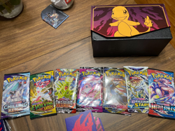 Pokemon Trading Card Game TCG Lot Packs, Decks, Charmander and Accessories - Image 2