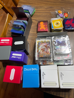 Pokemon Trading Card Game TCG Lot Packs, Decks, Charmander and Accessories - Image 3