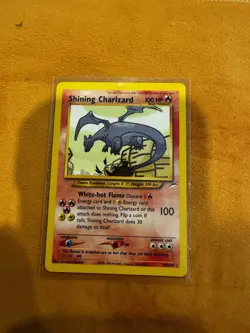 Pokemon Shining Charizard Secret Rare Holo Neo Destiny 107/105 2000 Card - Image 1
