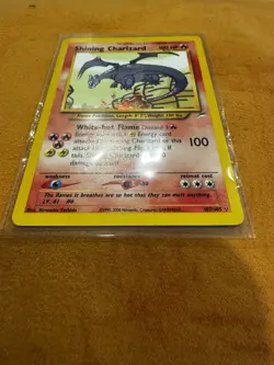 Pokemon Shining Charizard Secret Rare Holo Neo Destiny 107/105 2000 Card - Image 3