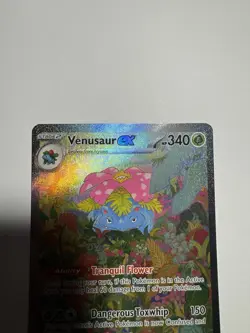 Pokemon TCG Venusaur EX Card 198/165 SV Sir Scarlet & Violet 151 - Image 4
