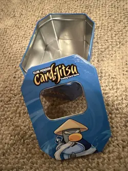 Club Penguin Card Jitsu Water Window Tin - Image 1