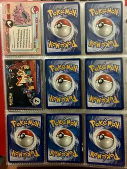 Vintage Pokemon Card Collection - No Binder Lot 5 Pages - Holo - Modern LP/NM - Image 2