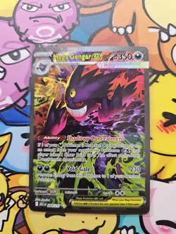 Pokemon Mega Gengar EX 350 HP Ability Stage 2 ASC Card 284/217 - Image 1