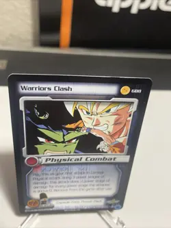 DBZ CCG Warriors Clash GB8 Limited Foil Dragon Ball Z Capsule Corp Score Card - Image 4