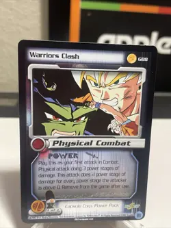 DBZ CCG Warriors Clash GB8 Limited Foil Dragon Ball Z Capsule Corp Score Card - Image 5
