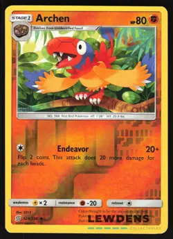 Archen - 120/236 - Reverse Holo Uncommon - Unified Minds - Pokemon Card - Image 1