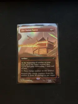 Fire Nation Turret (Borderless) Avatar: The Last Airbender: Eternal-Legal Foil - Image 1