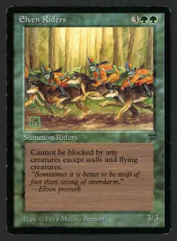 ***English Elven Riders*** MTG Legends Magic Kid Icarus - Image 1
