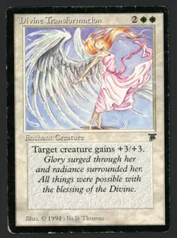 ***English Divine Transformation (Pen Indents)*** MTG Legends Magic Kid Icarus - Image 1