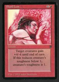 ***English Blood Lust*** MTG Legends Magic Kid Icarus - Image 1