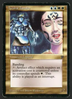 ***English Ayesha Tanaka*** MTG Legends Magic Kid Icarus - Image 1