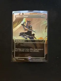 Sokka's Charge (Borderless) Avatar: The Last Airbender: Eternal-Legal Foil - Image 1