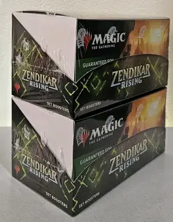 Zendikar Rising Set Booster Box (60 Packs) MTG Brand New Sealed 2 Pack 630509951529 - Image 1