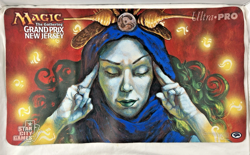 Magic: The Gathering "Brainstorm" Playmat from Grand Prix New Jersey - Image 1