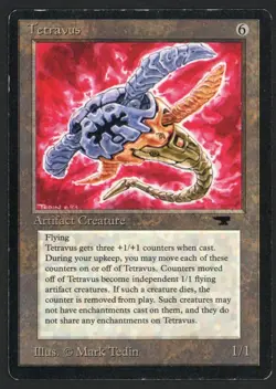 ***Tetravus*** MTG Antiquities Magic Kid Icarus - Image 1