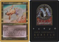 Frenetic Efreet - Janosch Kuhn - 1997 ~ Lightly Played World Championship B MTG - Image 1