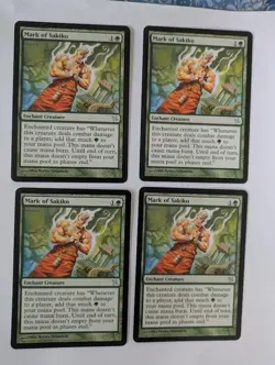 4 Mark of Sakiko Betrayers of Kamigawa MTG NM Free shipping with tracking - Image 1