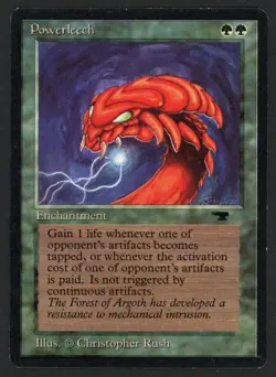 ***Powerleech*** MTG Antiquities Magic Kid Icarus - Image 1
