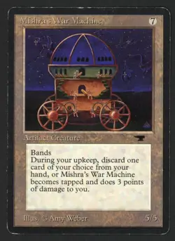 ***Mishra's War Machine*** MTG Antiquities Magic Kid Icarus - Image 1