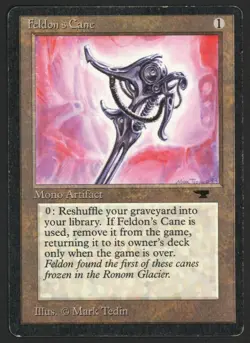 ***Feldon's Cane*** MTG Antiquities Magic Kid Icarus - Image 1