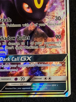 2017 Pokemon Sun & Moon Base Set Umbreon GX #80/149 EX-NM - Image 4