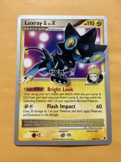 Luxray GL LV.X - 2010 Pokemon 109/111 World Championship Decks Regular - Image 1