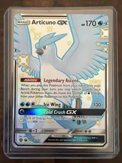 Pokemon TCG Articuno GX SV54/SV94 Hidden Fates Shiny Vault - Image 1