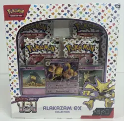 Pokemon Scarlet & Violet-151 Alakazam ex Collection Booster Box 820650855269 - Image 1