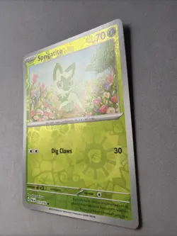 Pokemon TCG * SV Paldea Evolved * 13/193 Sprigatito REVERSE HOLO Common * NM - Image 2