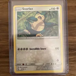 Pokemon Battle Academy - Mewtwo Deck RARE Snorlax 50/68 - Near Mint (NM) - Image 1