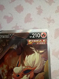 Pokemon Flareon v SWSH179 Sword & Shield Black Star Promo - Image 3