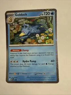 Golduck - (Cosmos Holo) 008 Pokemon TCG MEP: EN Mega Evolutions Black Star Promo - Image 1