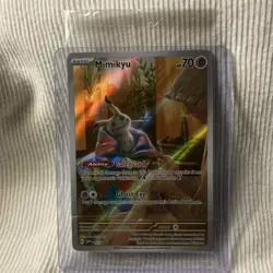 Mimikyu Holo Black Star Promo SVP075 Pokemon TCG Scarlet & Violet Sealed - Image 1