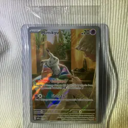 Mimikyu Holo Black Star Promo SVP075 Pokemon TCG Scarlet & Violet Sealed - Image 2
