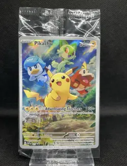 Pikachu 027 Promo Holo Black Star Sealed New Pokemon TCG NM - Image 1