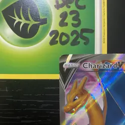 CHARIZARD V SWSH050 Black Star Promo - Champions Path ETB Pokemon TCG - MINT - Image 3