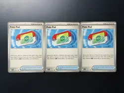 Poke Pad 198/217 Trainer Item NM/M *SET OF 3* (Pokemon Ascended Heroes) - Image 1