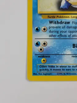 Pokemon Card Wartortle 042/102 Base Set Regular US - Image 5